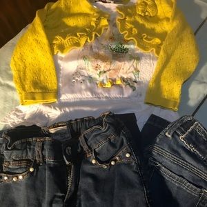 mayoral girls 4pc bundle, good condition